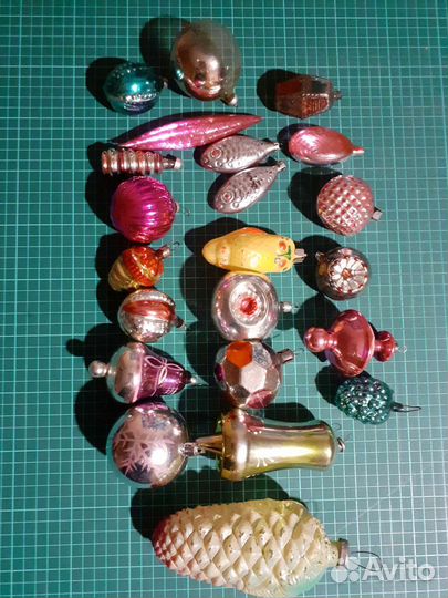 Ёлочные игрушки 60-е годы хх века