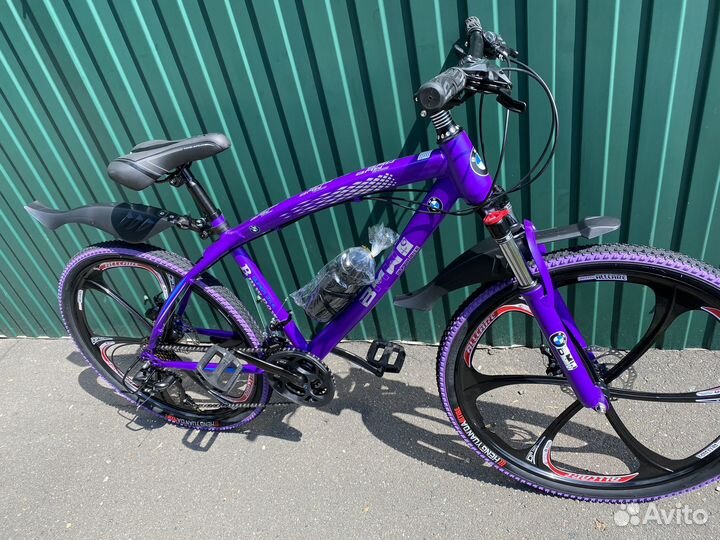 Велосипед на литых дисках bmw