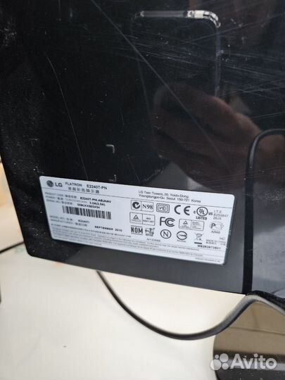Монитор lg flatron E2240T-PN