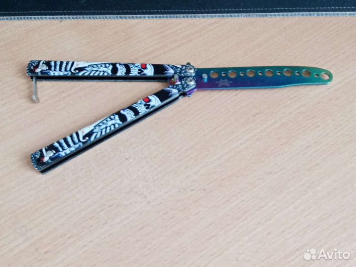 Ножик бабочка учебная