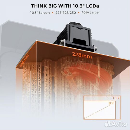 Продам 3D принтер Creality halot-mage