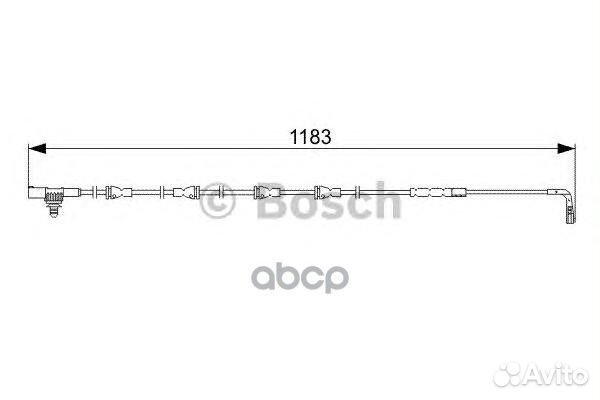 Датчик износа тормозных колодок 1987473031 Bosch