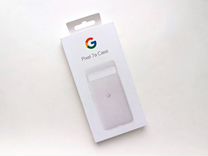 Google Pixel 7A Silicone Snow чехол белый новый