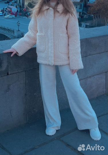 Искусственная шуба тедди