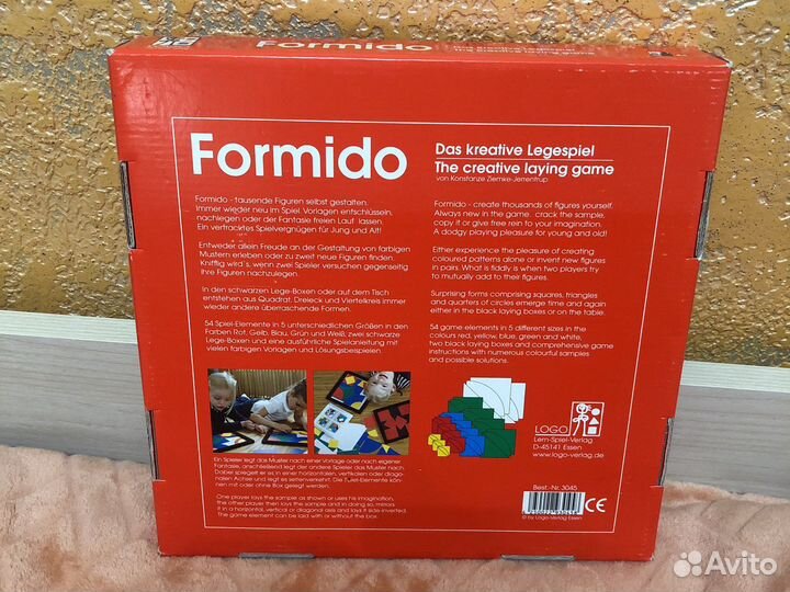 Игра развивающая Formido