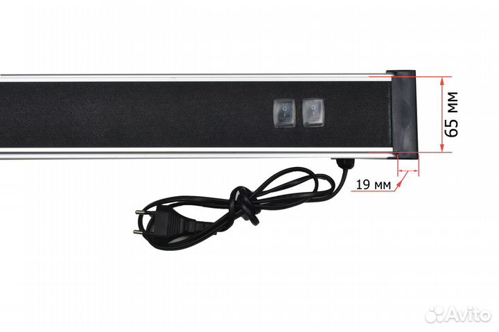 Светильник аквариумный влагозащитный длиной 69,2