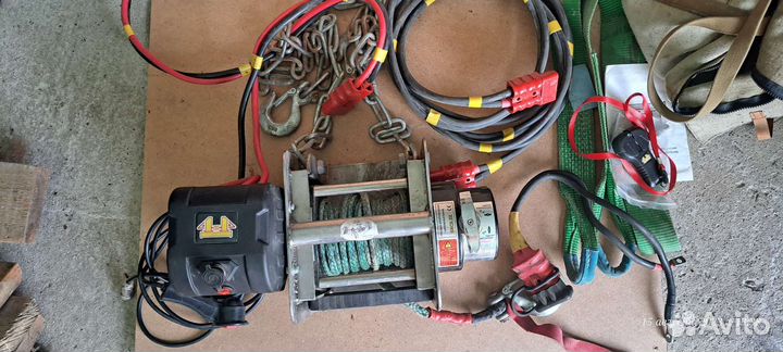 Лебедка электрическая 12v