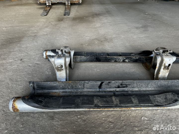 Пороги Mitsubishi Pajero sport 2, L200