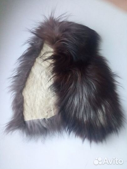 Мех песец воротник