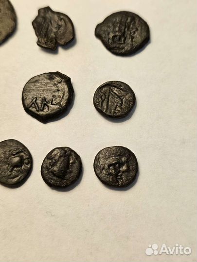 10 античных монет Боспорского царства