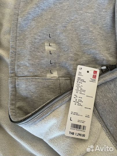 Зип худи uniqlo