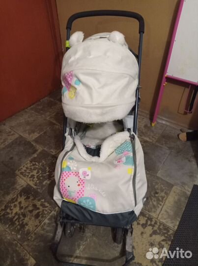 Коляска санки