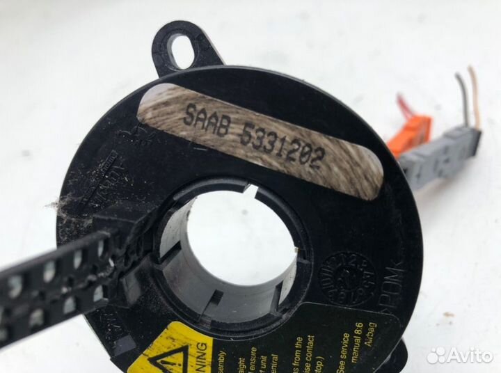 Шлейф руля Saab 9-3 2.2 TID 2001