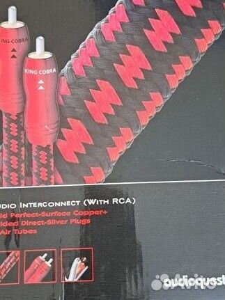 Межблочный кабель Audioquest King Cobra 0,5 m