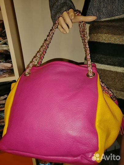 Италия - Женская сумка из натуральной кожи