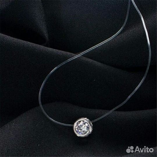 Чокер на леске круглый