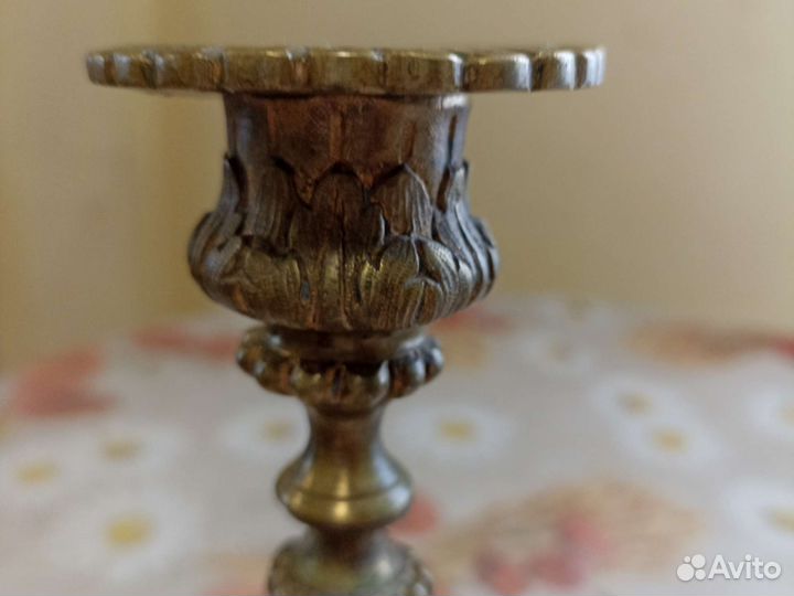 Подсвечник бронза