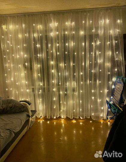 Гирлянда штора