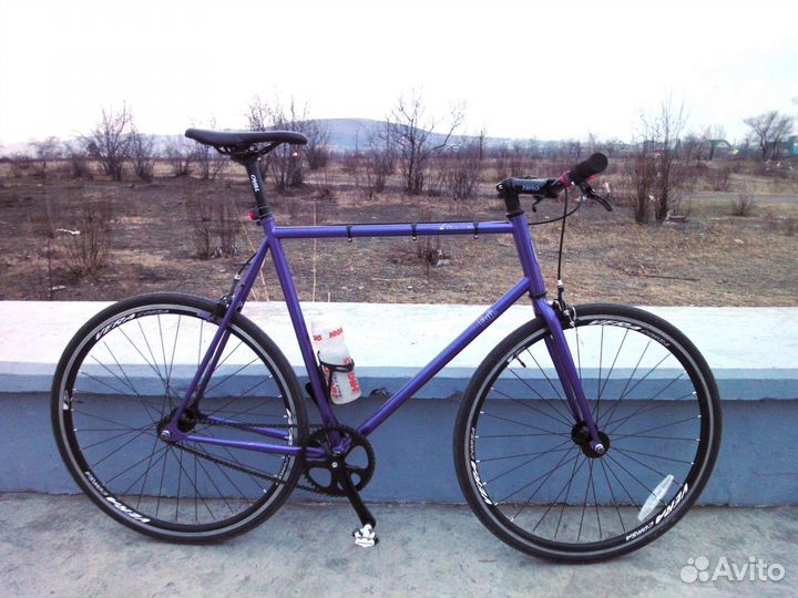 Велосипед фикс Fuji Declaration 2014 Purple