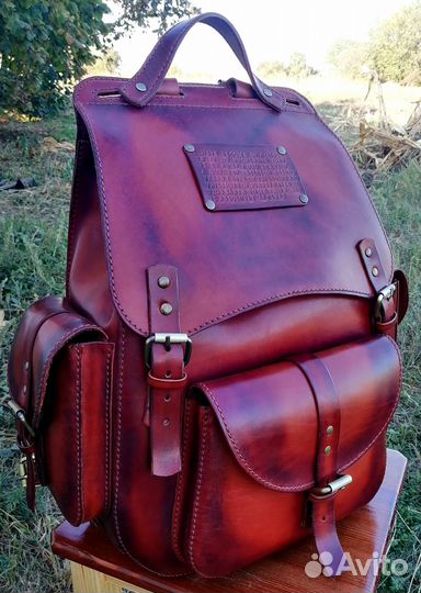 Рюкзак натуральная кожа