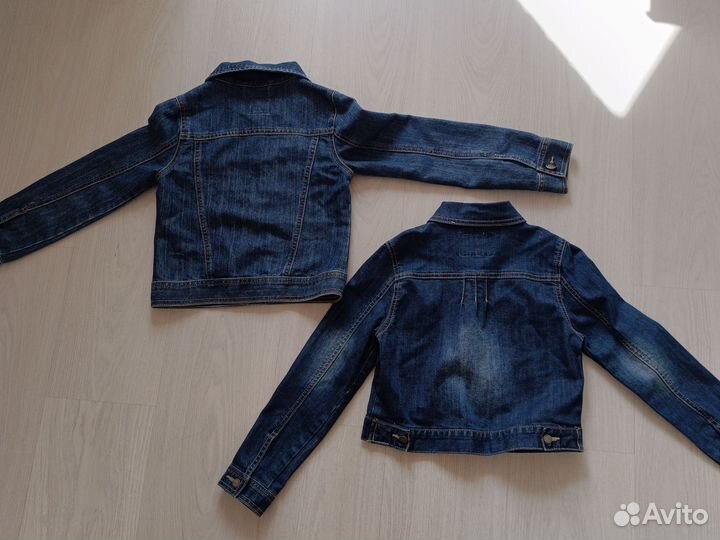 Куртки жакеты джинсовые для девочки