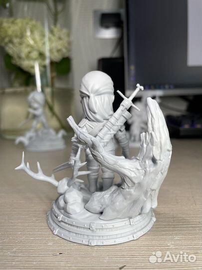 Фигурки чиби: Геральд; Цири; Трисс; Йенифер/chibi