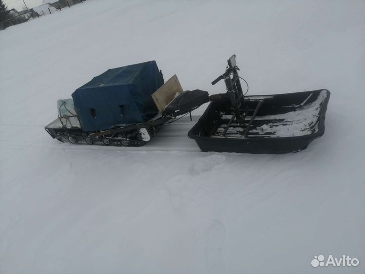 Мото буксировщик