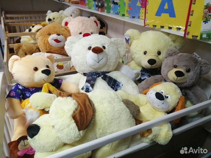Мягкая игрушка Мишки Огромный выбор