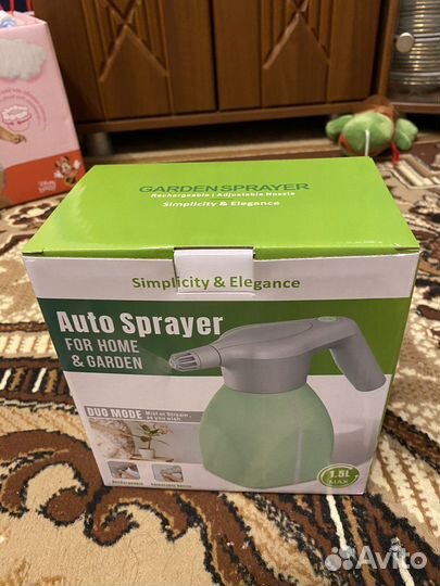 Аккумуляторный опрыскиватель садовый