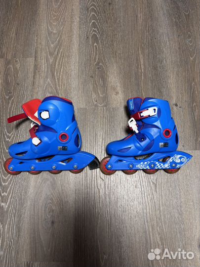 Ролики oxelo детские 32-34 с защитой