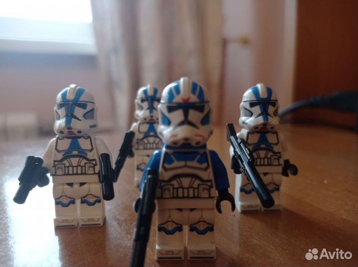 Lego star wars клоны 501 легиона