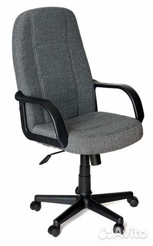 Кресло руководителя CH747 ткань, серый, 207