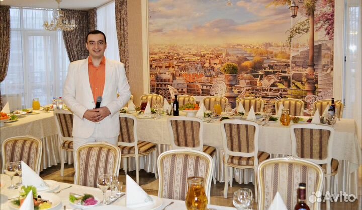 Ведущий тамада +DJ на свадьбу корпоратив юбилей