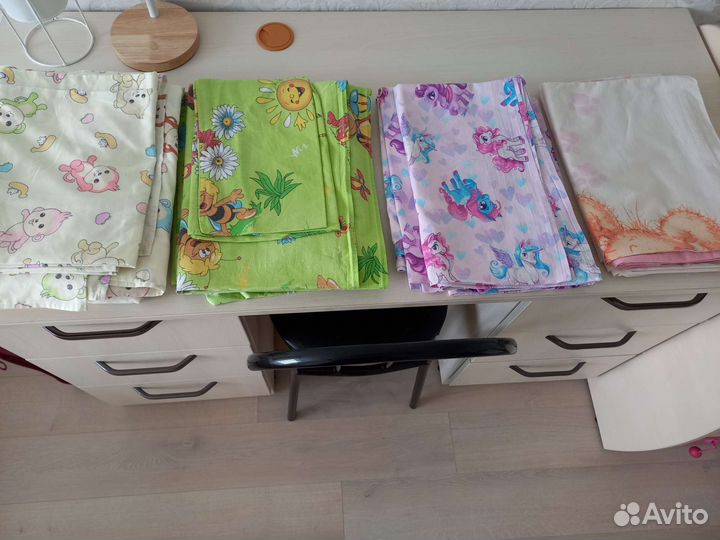 Постельное белье в детскую кроватку