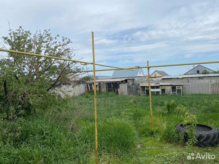 Покос травы триммером