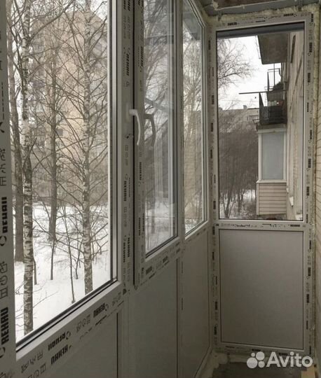 Остекление балкона/веранды/лоджии(под ключ)