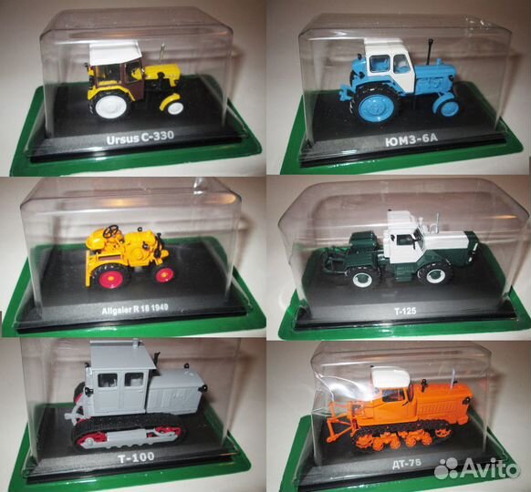 Модели Тракторов 1-43 Ашет