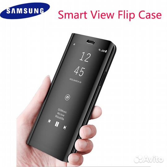 Умный чехол samsung galaxy s10 plus s10+ новый