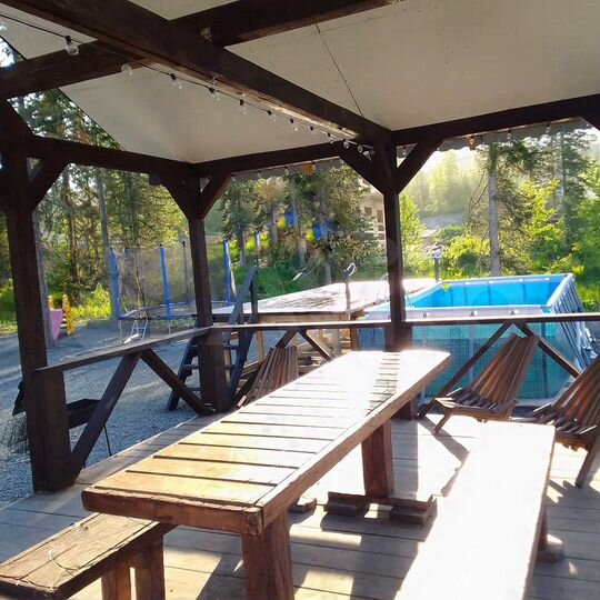 Коттедж 160 м² на участке 12 сот.