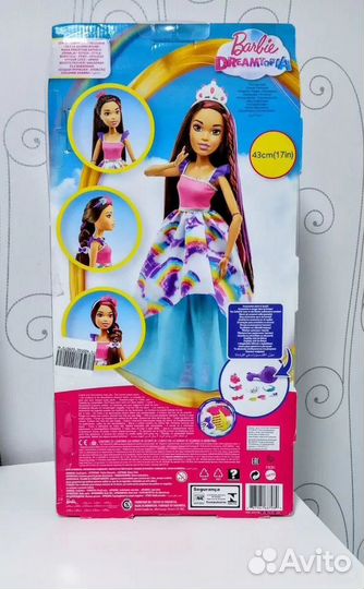 Новая большая кукла Barbie Барби шарнирная