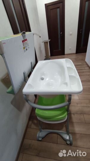 Пеленальный столик с ванночкой cam