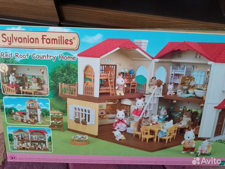Sylvanian Families большой дом со светом