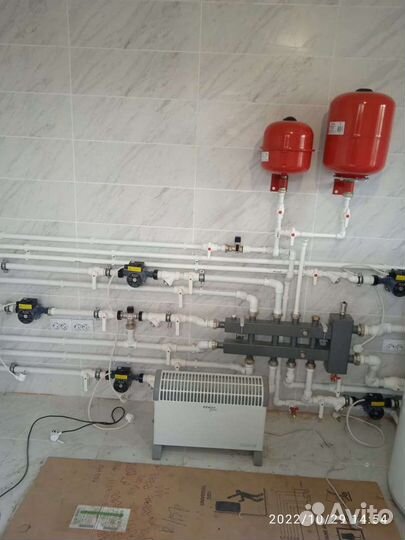 Отопление Теплый пол Водопровод Канализация