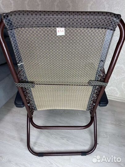 Кресло шезлонг комфортное крепкое