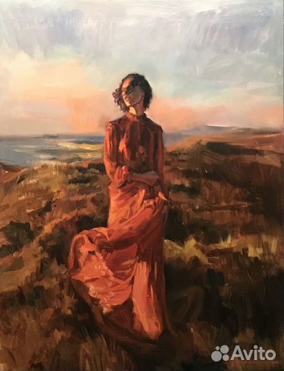 Картина маслом на холсте большая