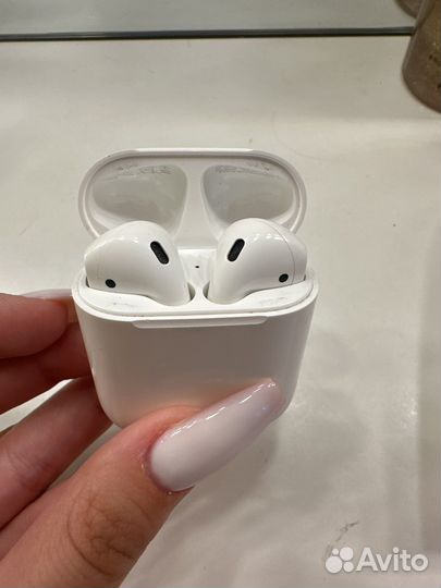 Беспроводные наушники airpods 2