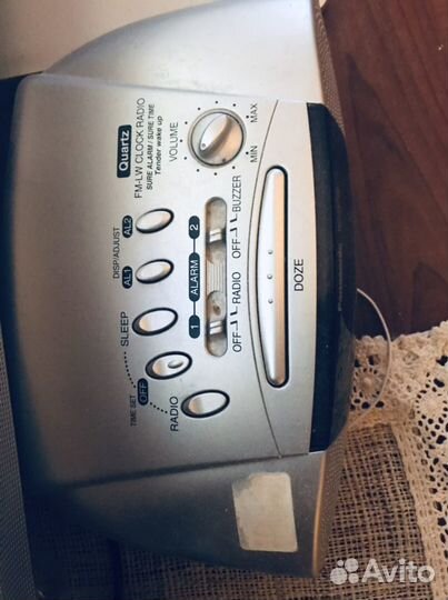 Часы радио будильник Panasonic RC-Q720