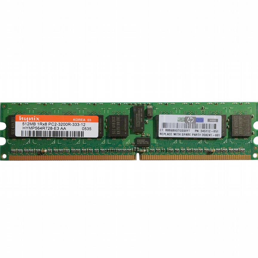 [345112-051] Оперативная Память Hp Ddr2 512mb 345112-051