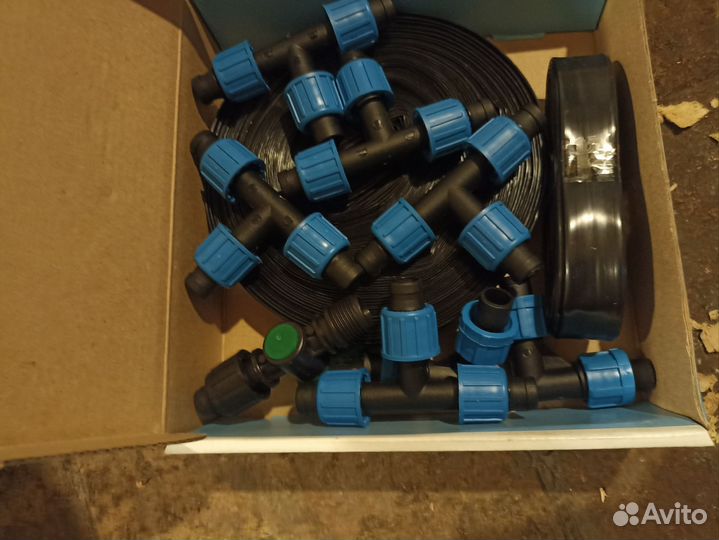 Капельный полив для теплицы