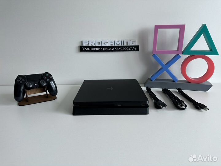 Sony PS4 slim 500gb Отл.состояние гарантия
